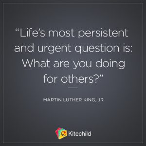 life's question quote mlk