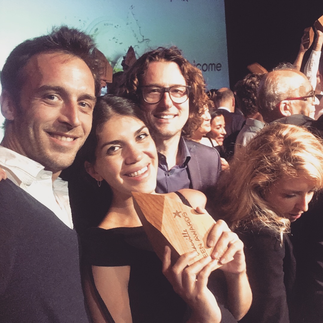 Winning Silver at the Deauville Green Awards for our Sustainable Mission and Message!